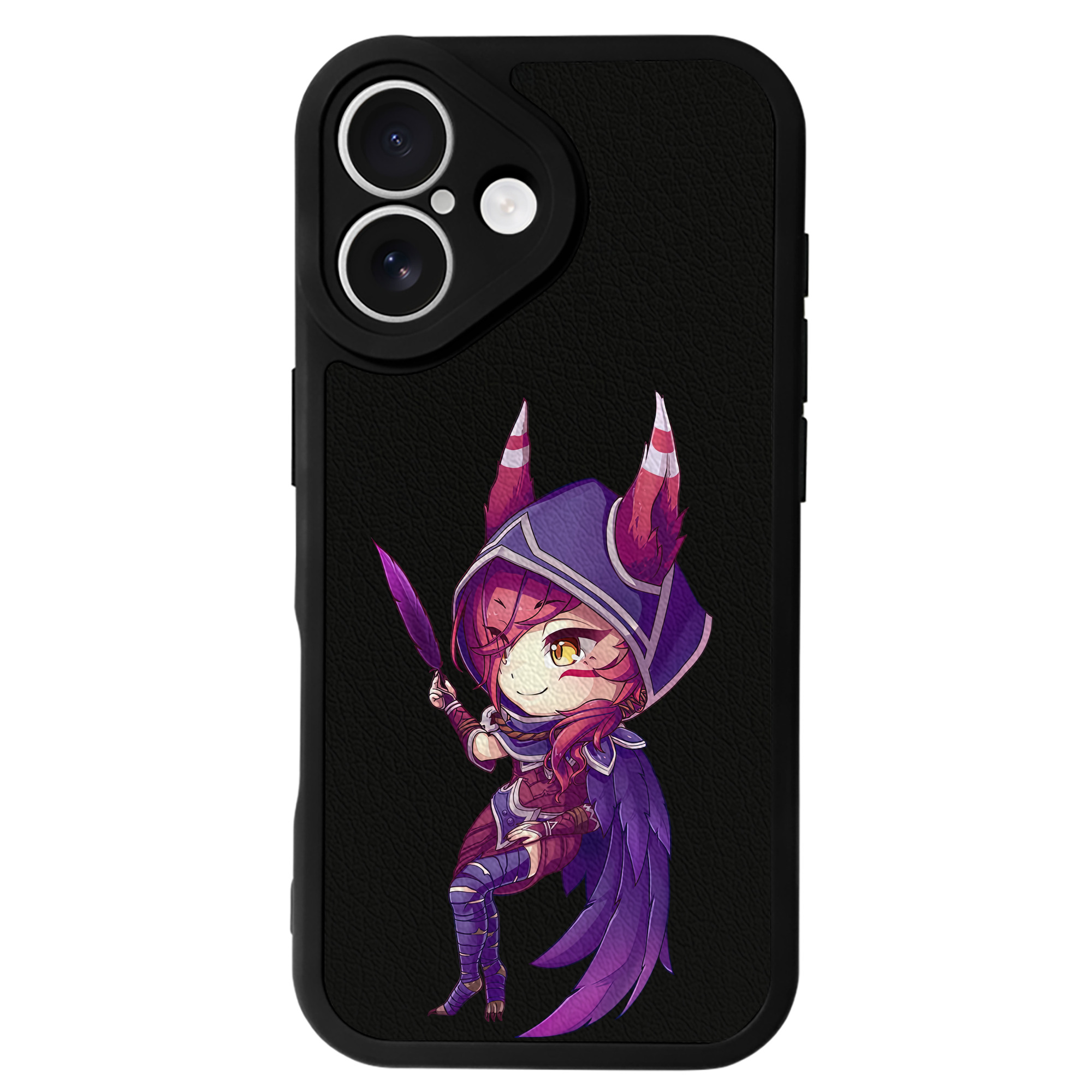 リーグ・オブ・レジェンド League of Legends LOL 【iPhone 16シリーズ対応】シリコンスマホケース（レザー調） 材質：シリコン